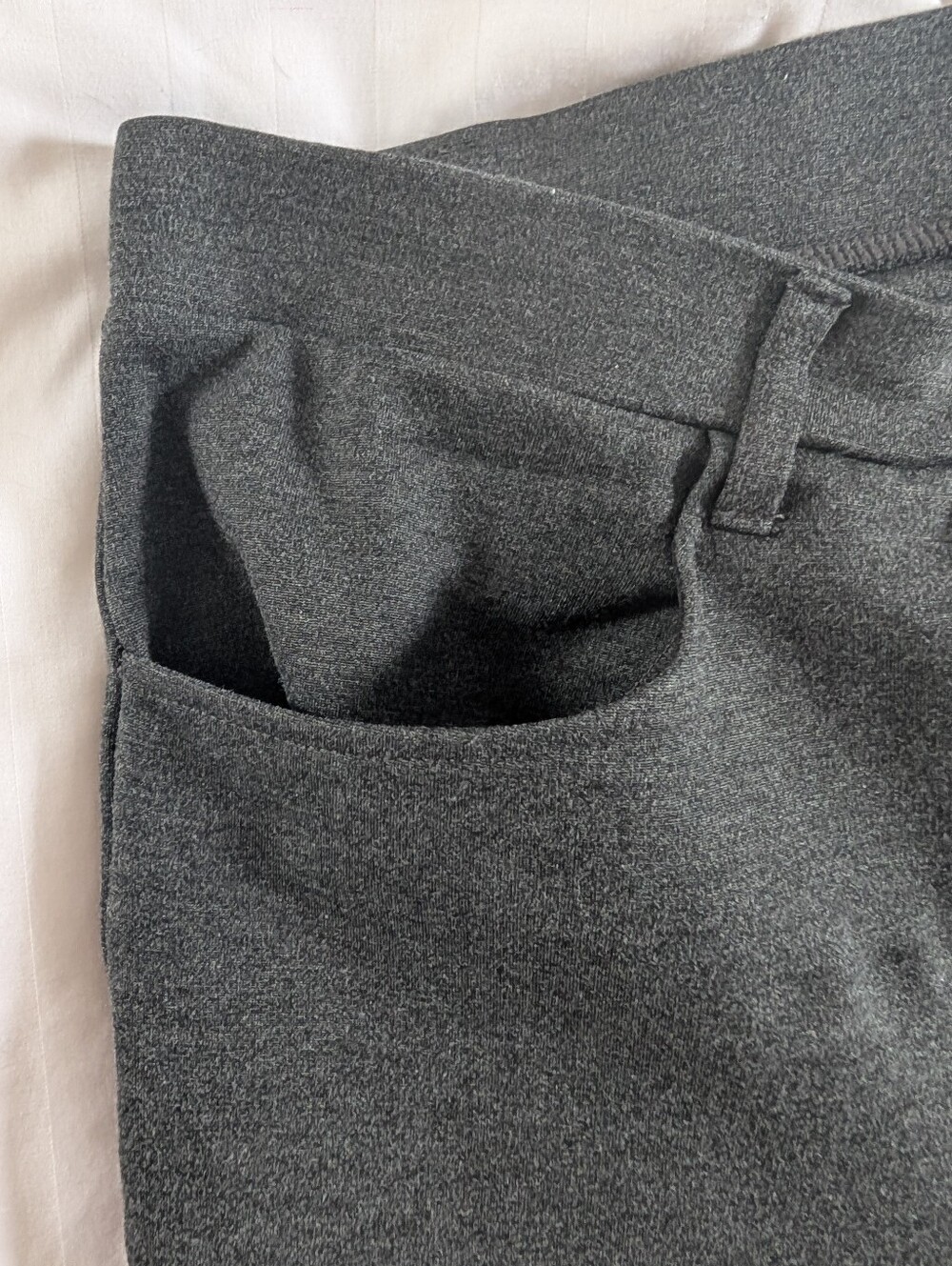 Quince Ultra-Stretch Ponte Straight Leg 4-Pocket Pants - M (30" Inseam) - Picture 10 of 12